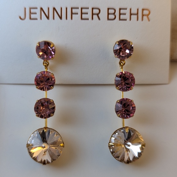 Jennifer Behr Lauren Earrings - Picture 2 of 2